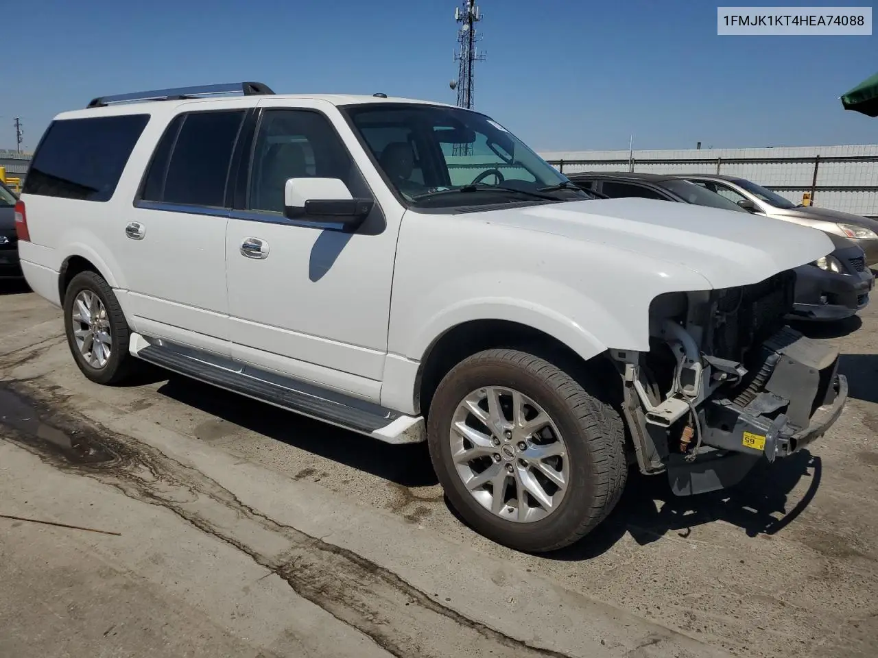 2017 Ford Expedition El Limited VIN: 1FMJK1KT4HEA74088 Lot: 62376465