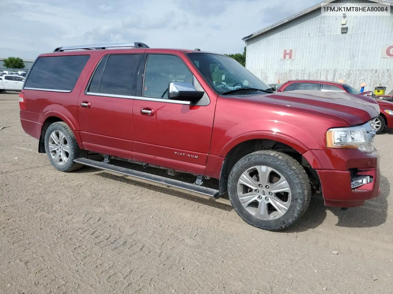 2017 Ford Expedition El Platinum VIN: 1FMJK1MT8HEA80084 Lot: 62748475