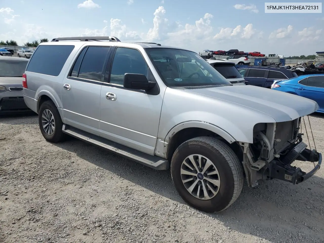 2017 Ford Expedition El Xlt VIN: 1FMJK1HT3HEA72131 Lot: 62803985