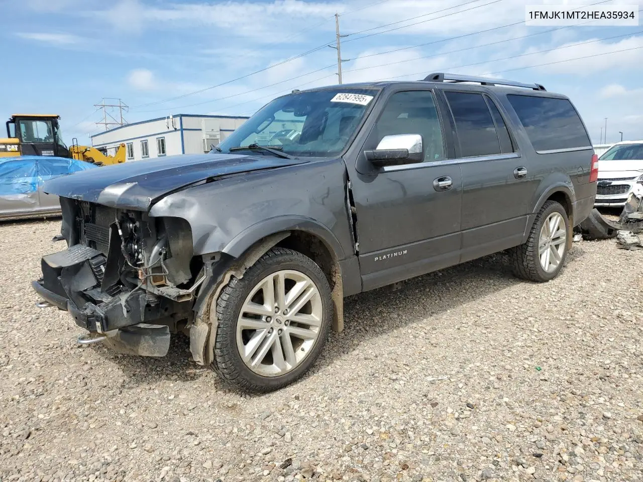 2017 Ford Expedition El Platinum VIN: 1FMJK1MT2HEA35934 Lot: 62847995