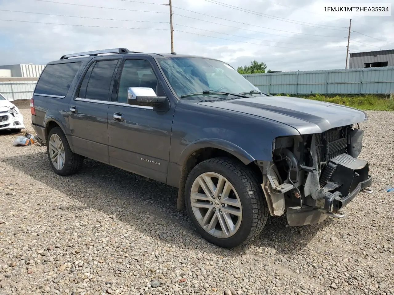 2017 Ford Expedition El Platinum VIN: 1FMJK1MT2HEA35934 Lot: 62847995