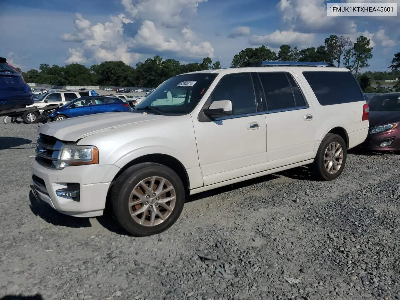 2017 Ford Expedition El Limited VIN: 1FMJK1KTXHEA45601 Lot: 62928315