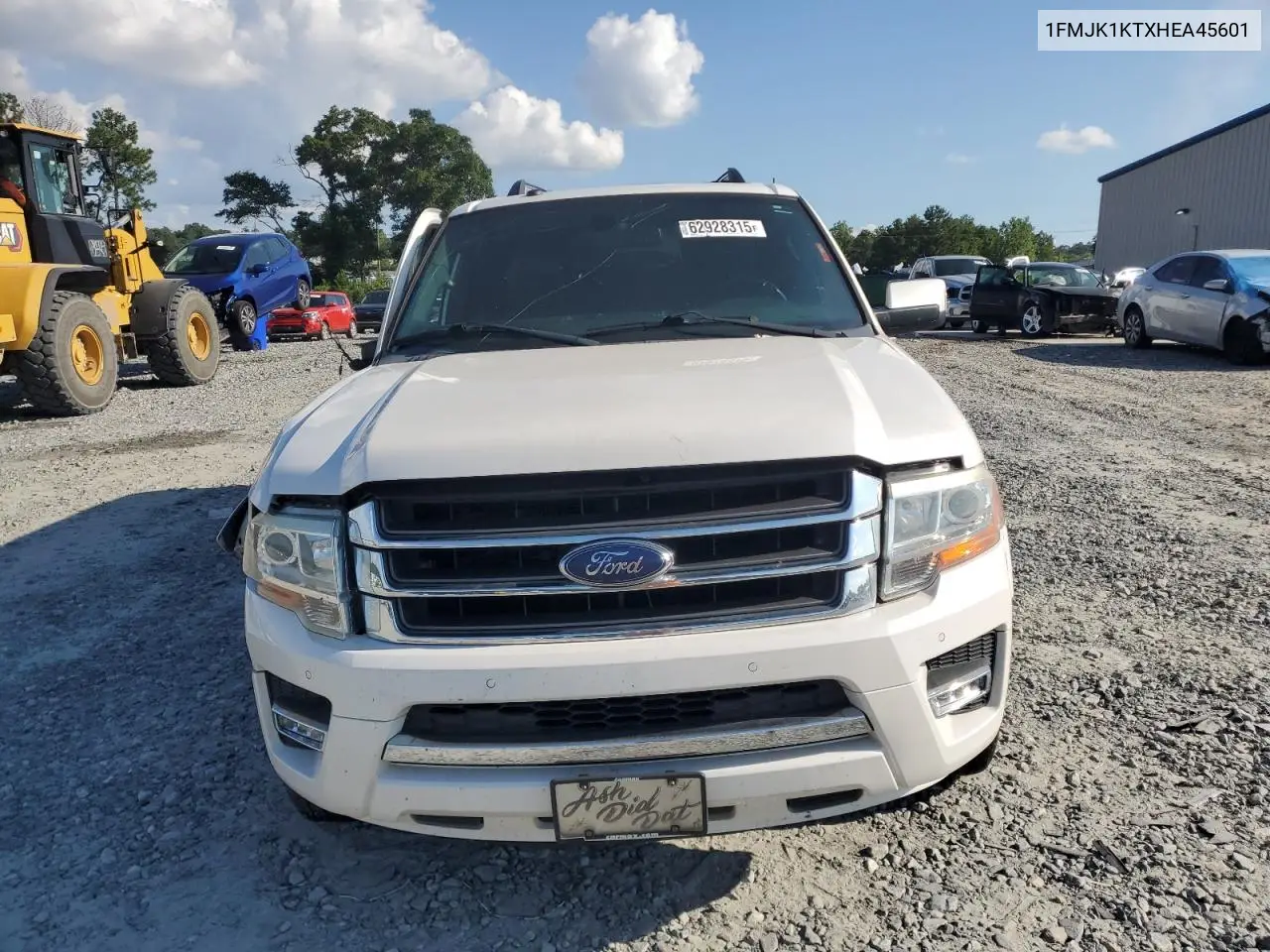 2017 Ford Expedition El Limited VIN: 1FMJK1KTXHEA45601 Lot: 62928315