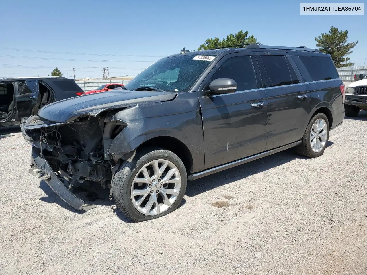 2018 Ford Expedition Max Limited VIN: 1FMJK2AT1JEA36704 Lot: 56225005