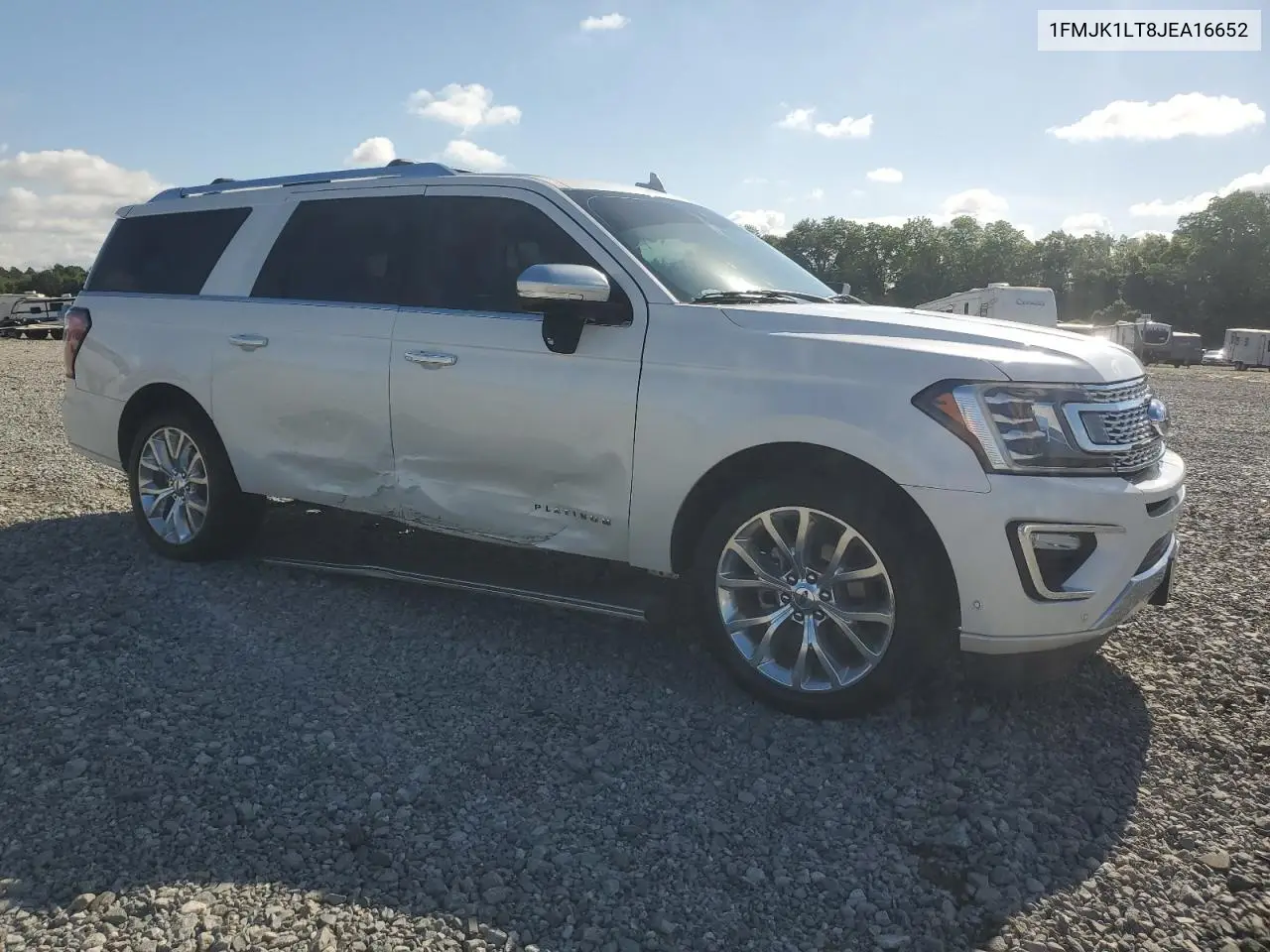 2018 Ford Expedition Max Platinum VIN: 1FMJK1LT8JEA16652 Lot: 56503305