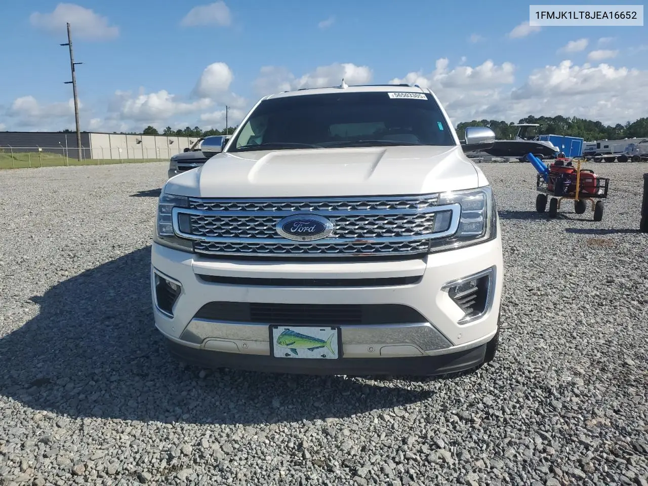 2018 Ford Expedition Max Platinum VIN: 1FMJK1LT8JEA16652 Lot: 56503305
