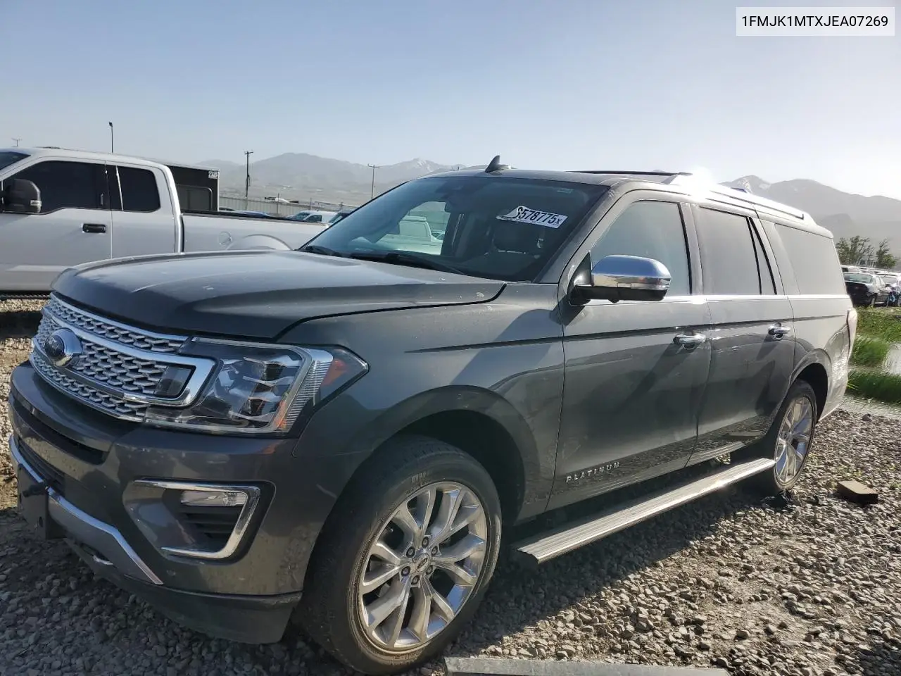 2018 Ford Expedition Max Platinum VIN: 1FMJK1MTXJEA07269 Lot: 56578775