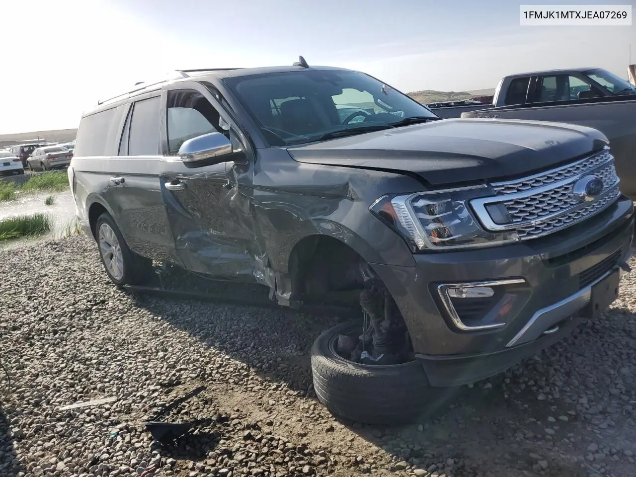 2018 Ford Expedition Max Platinum VIN: 1FMJK1MTXJEA07269 Lot: 56578775