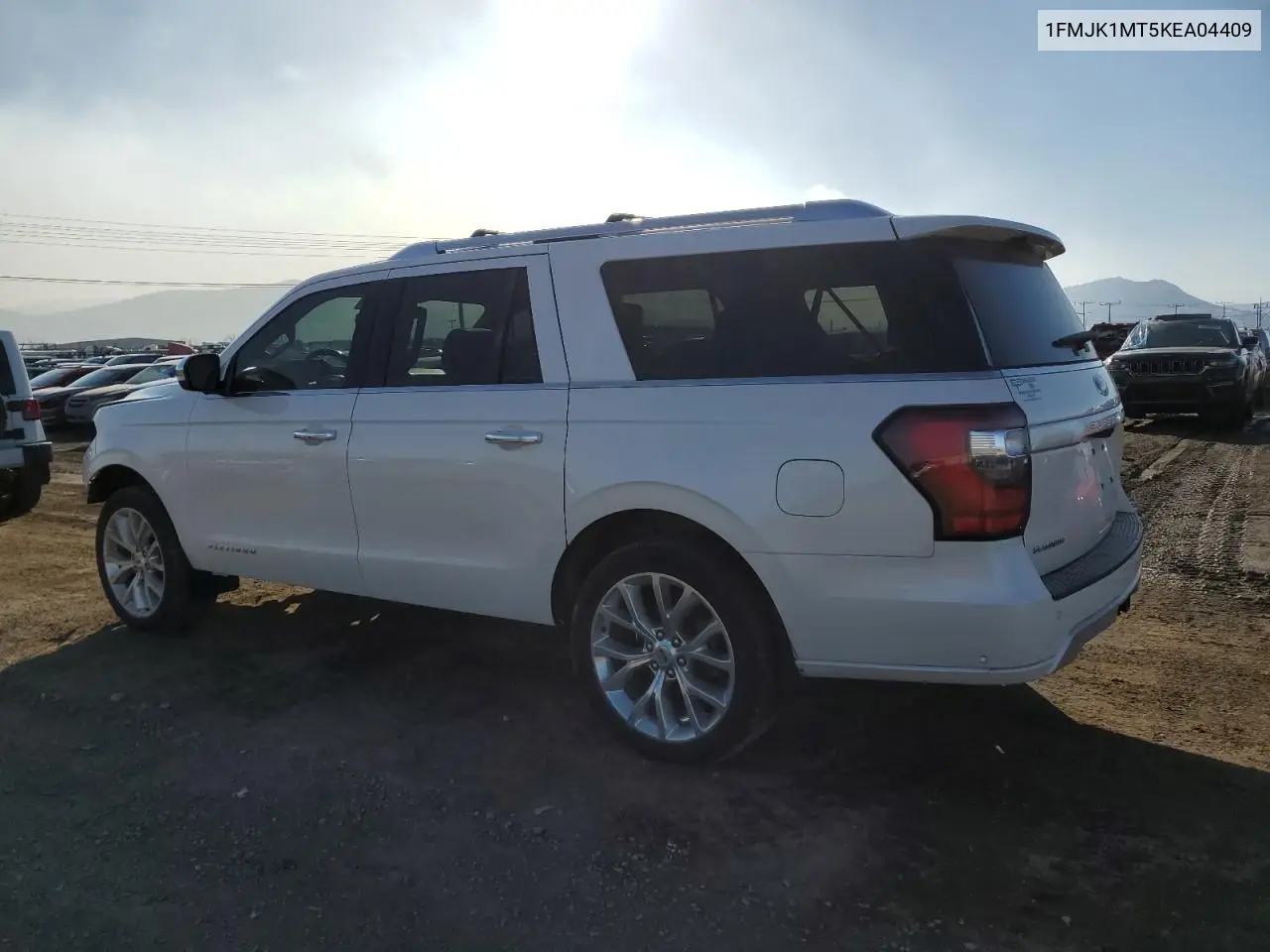 2019 Ford Expedition Max Platinum VIN: 1FMJK1MT5KEA04409 Lot: 46850815