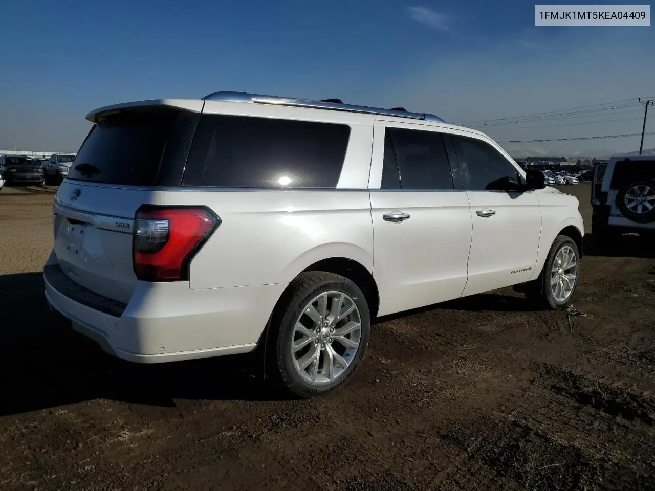 2019 Ford Expedition Max Platinum VIN: 1FMJK1MT5KEA04409 Lot: 46850815
