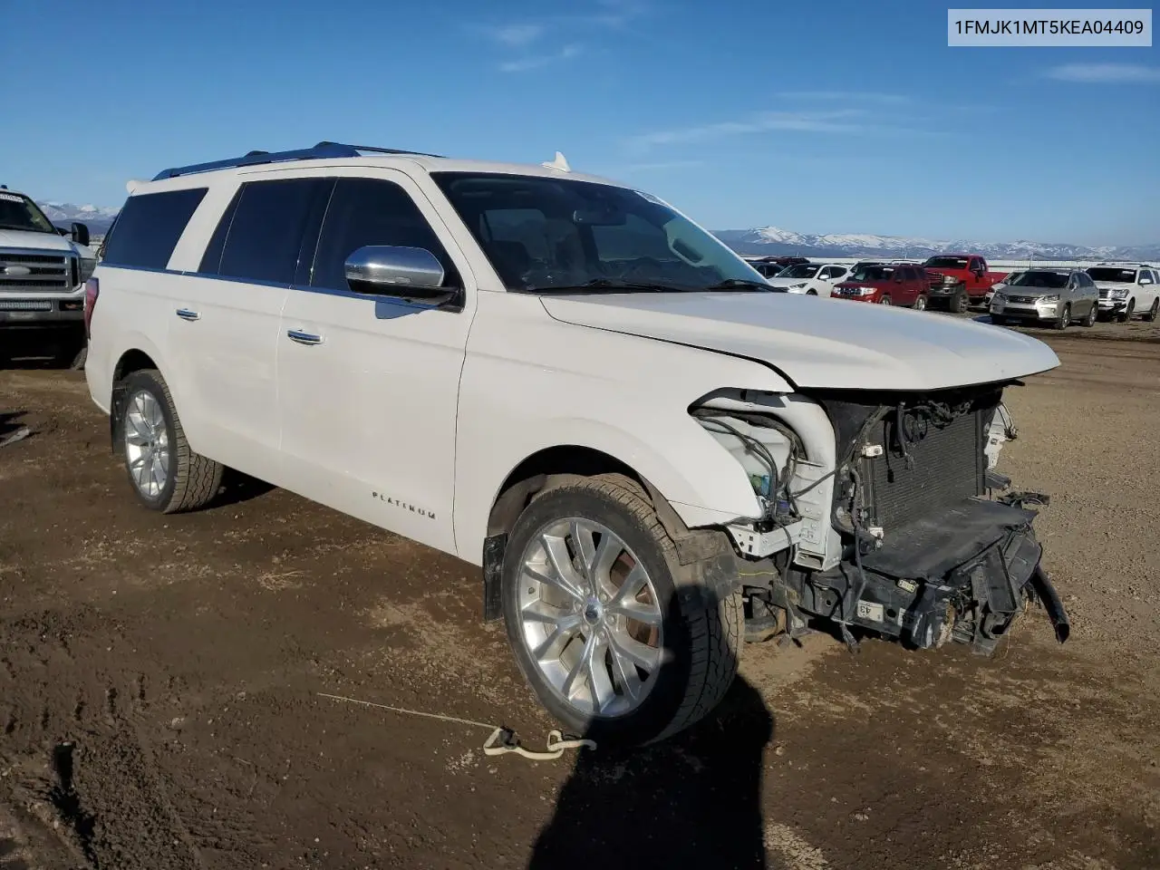2019 Ford Expedition Max Platinum VIN: 1FMJK1MT5KEA04409 Lot: 46850815