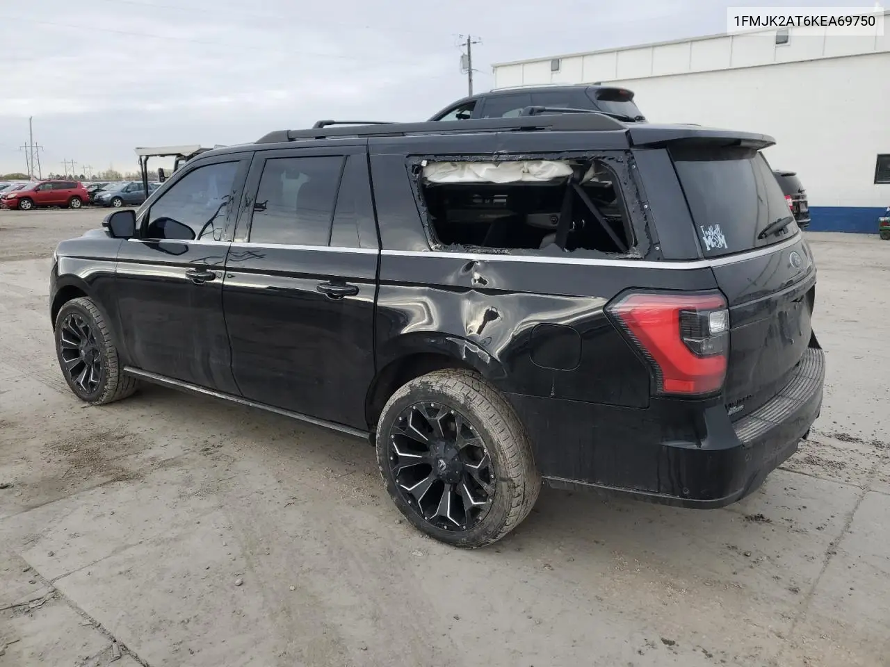 2019 Ford Expedition Max Limited VIN: 1FMJK2AT6KEA69750 Lot: 50051065