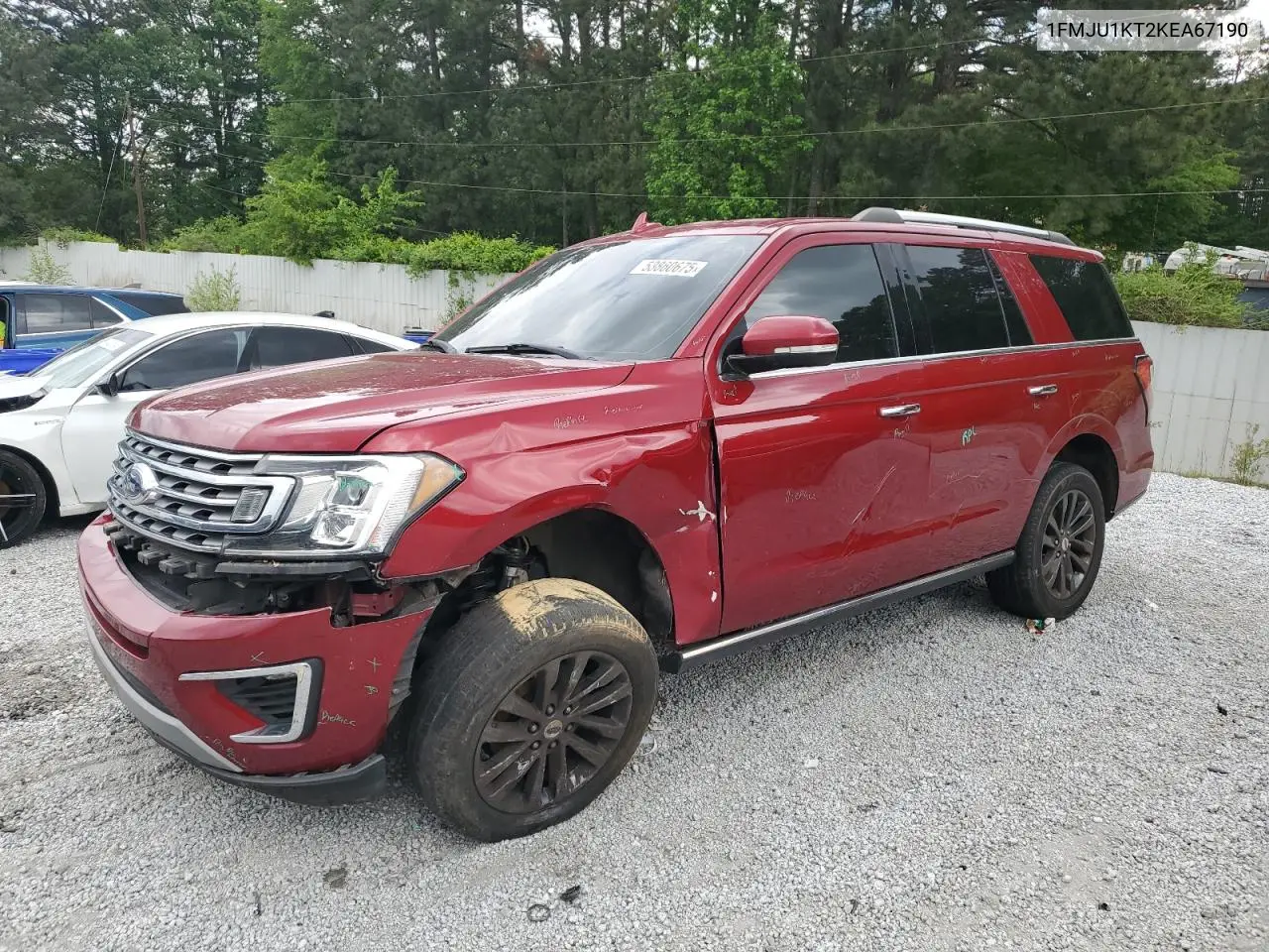 2019 Ford Expedition Limited VIN: 1FMJU1KT2KEA67190 Lot: 53860675