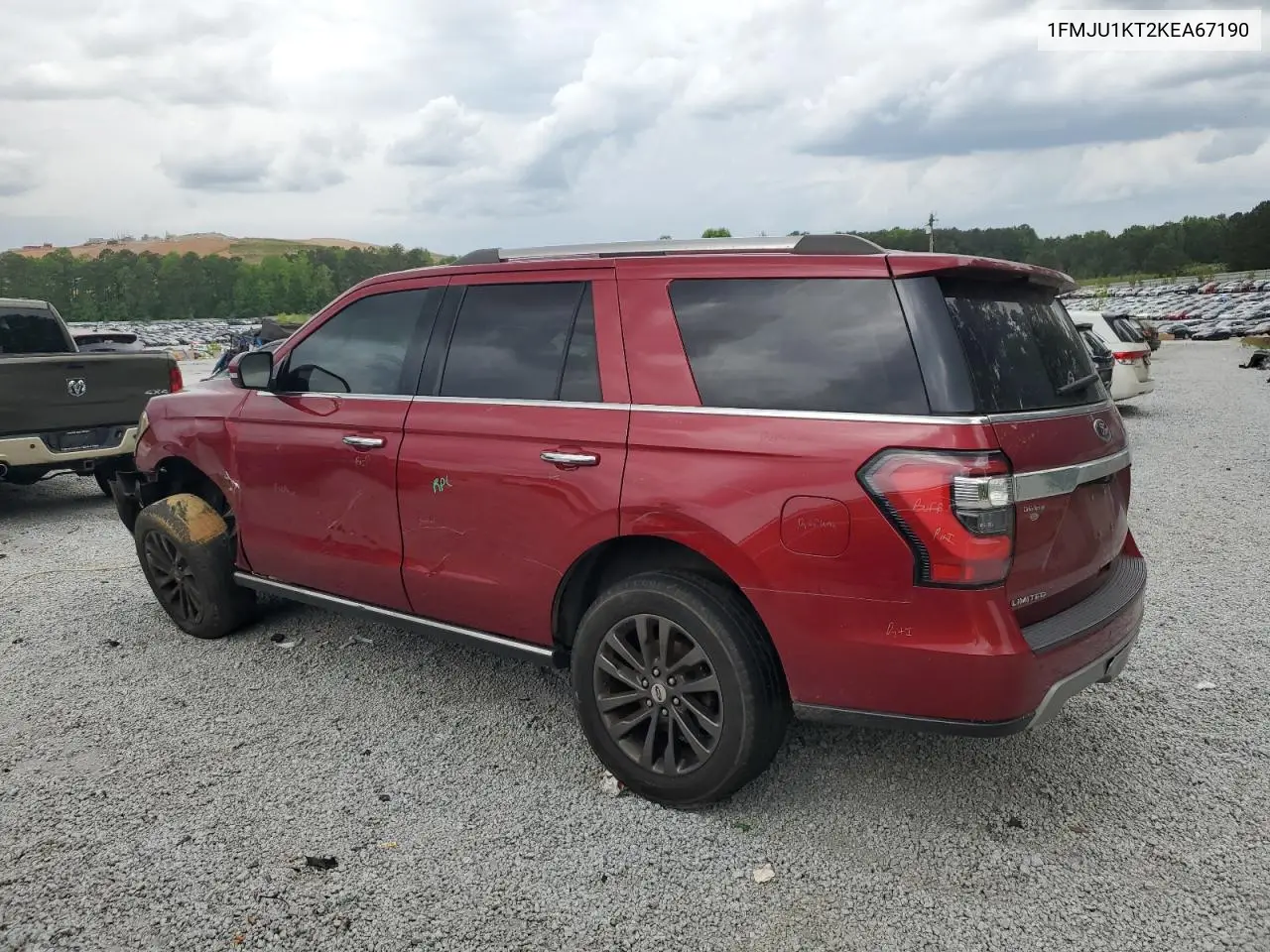 2019 Ford Expedition Limited VIN: 1FMJU1KT2KEA67190 Lot: 53860675