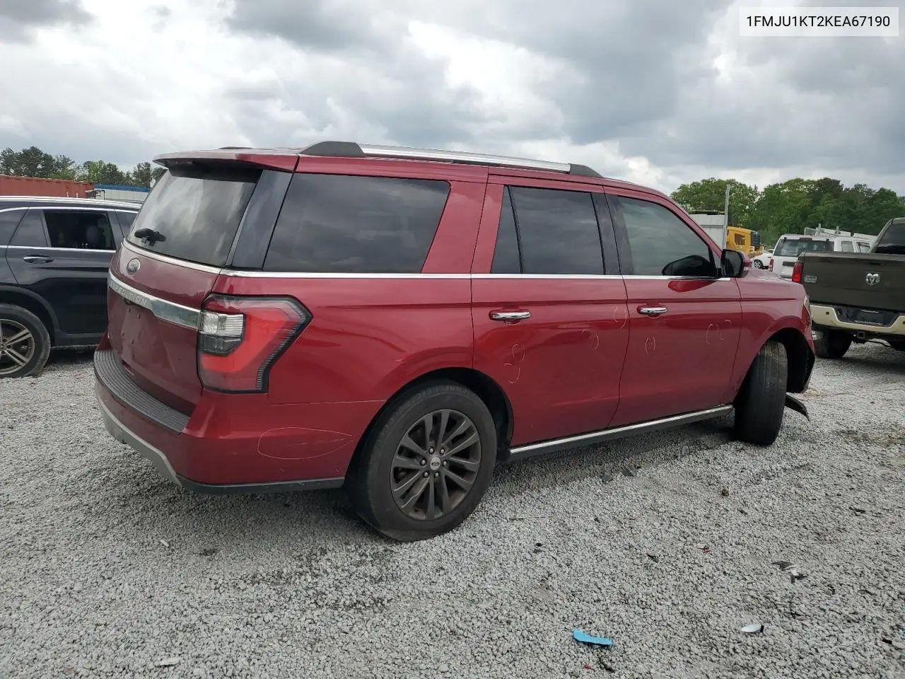 2019 Ford Expedition Limited VIN: 1FMJU1KT2KEA67190 Lot: 53860675