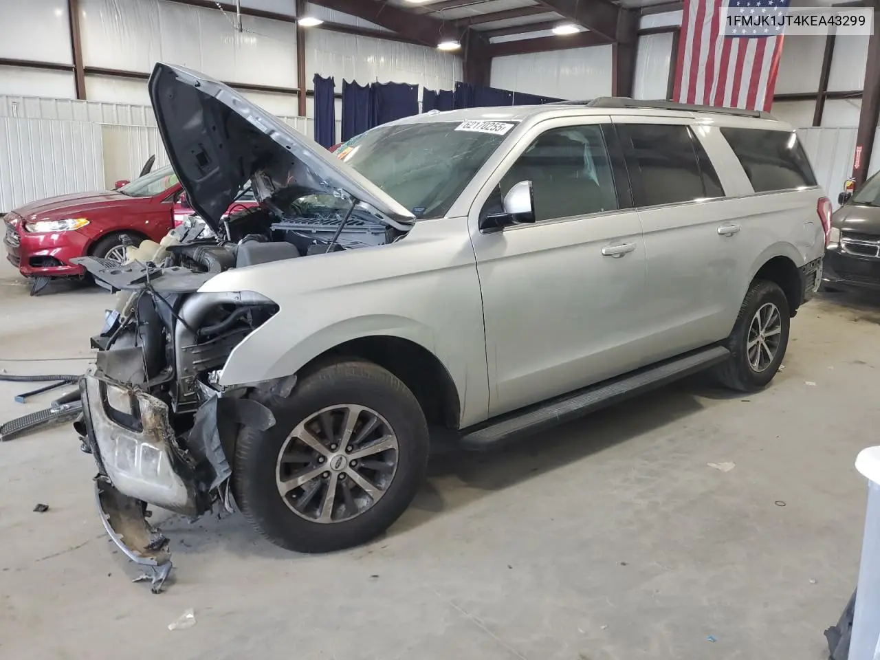 2019 Ford Expedition Max Xlt VIN: 1FMJK1JT4KEA43299 Lot: 62170255