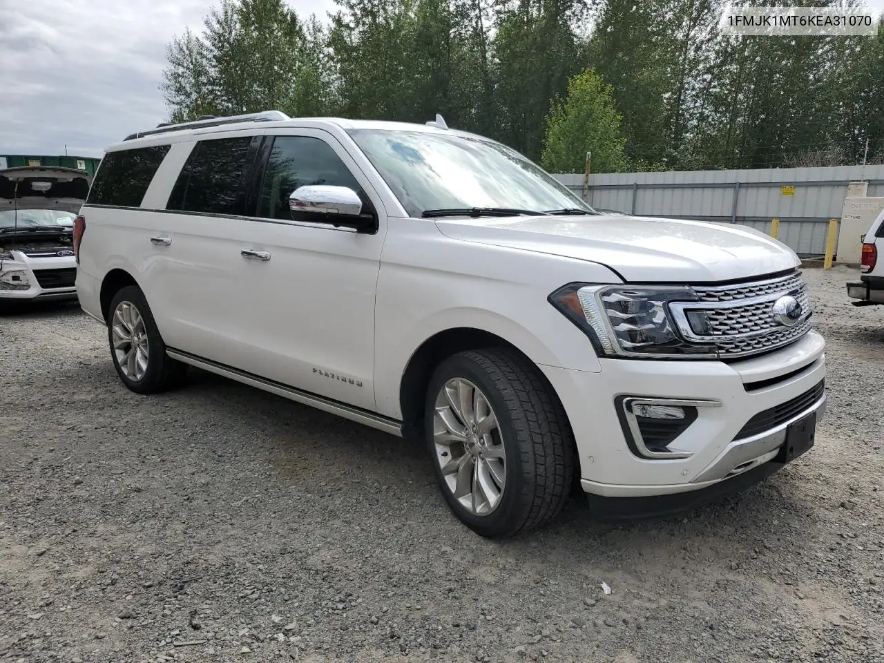 2019 Ford Expedition Max Platinum VIN: 1FMJK1MT6KEA31070 Lot: 62601175