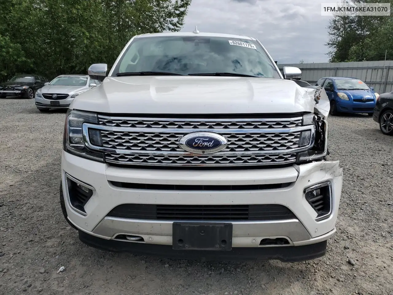 2019 Ford Expedition Max Platinum VIN: 1FMJK1MT6KEA31070 Lot: 62601175