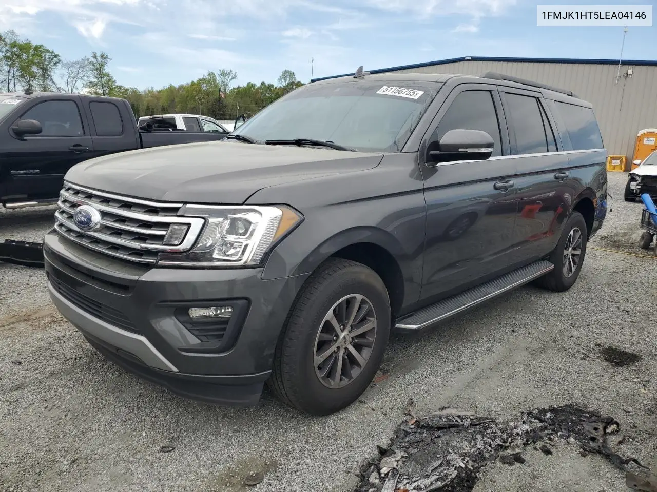 2020 Ford Expedition Max Xlt VIN: 1FMJK1HT5LEA04146 Lot: 51156755
