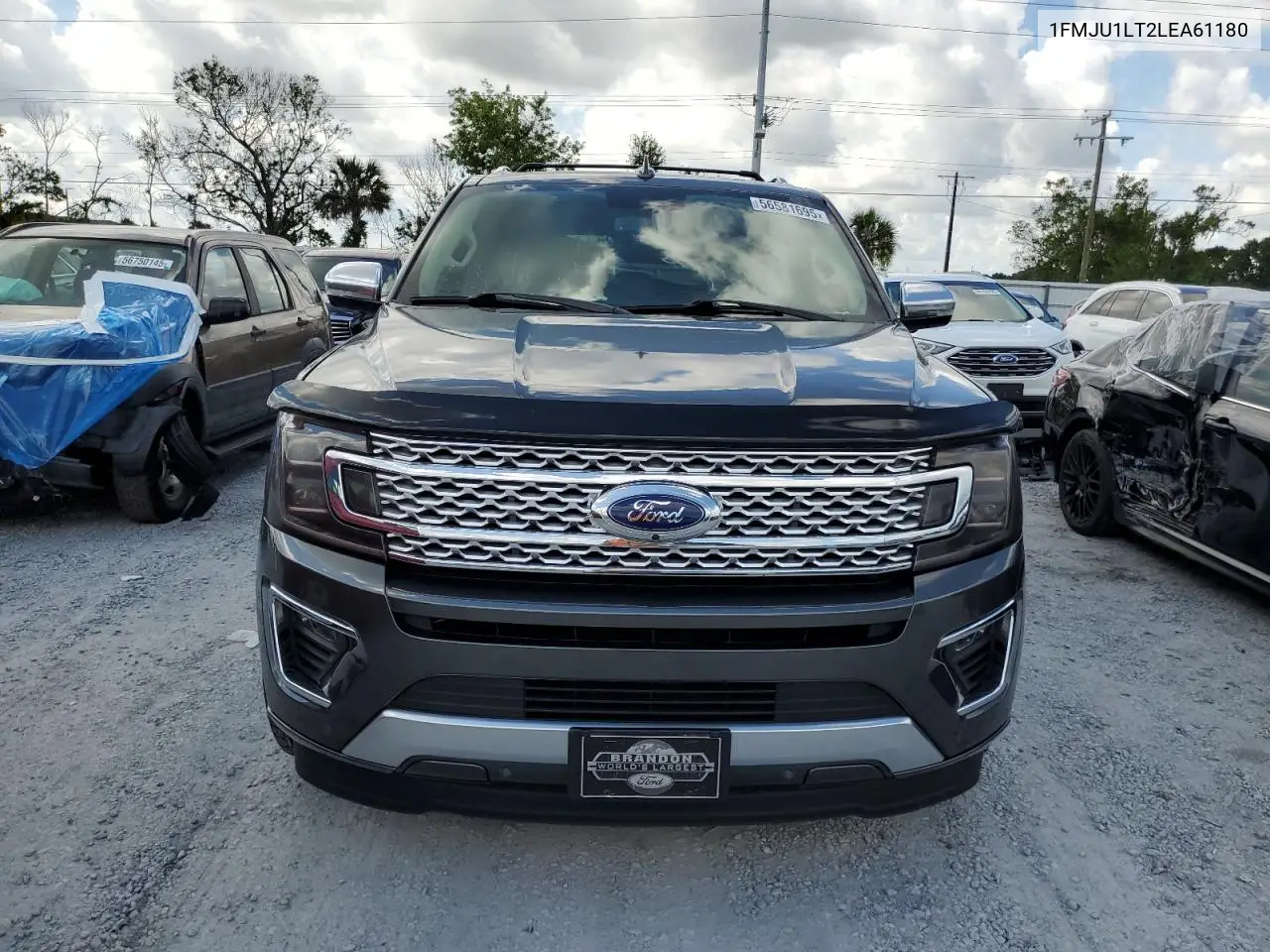 2020 Ford Expedition Platinum VIN: 1FMJU1LT2LEA61180 Lot: 56581695