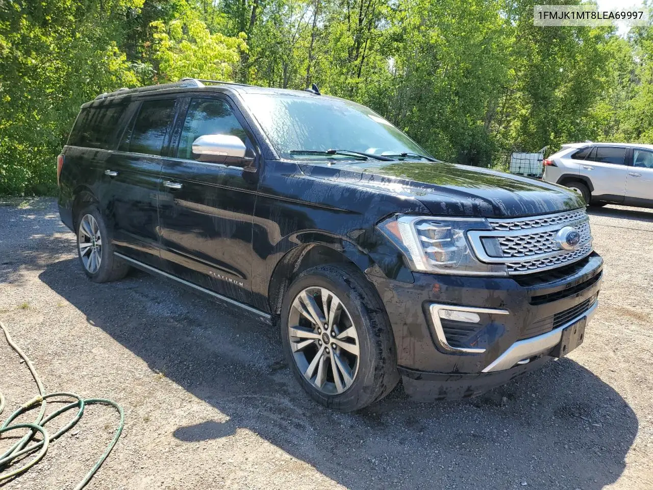 2020 Ford Expedition Max Platinum VIN: 1FMJK1MT8LEA69997 Lot: 62539485