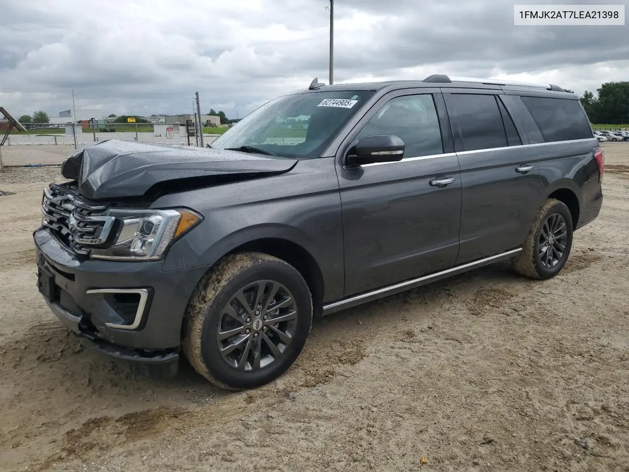 2020 Ford Expedition Max Limited VIN: 1FMJK2AT7LEA21398 Lot: 62744905