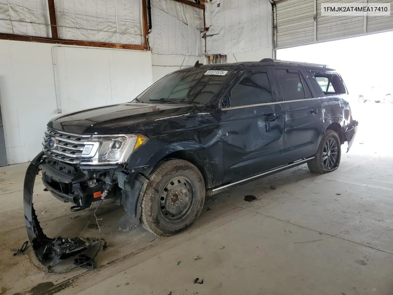 2021 Ford Expedition Max Limited VIN: 1FMJK2AT4MEA17410 Lot: 51511575