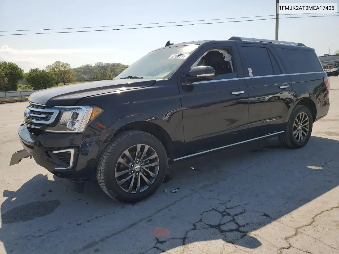 2021 Ford Expedition Max Limited VIN: 1FMJK2AT0MEA17405 Lot: 52409695