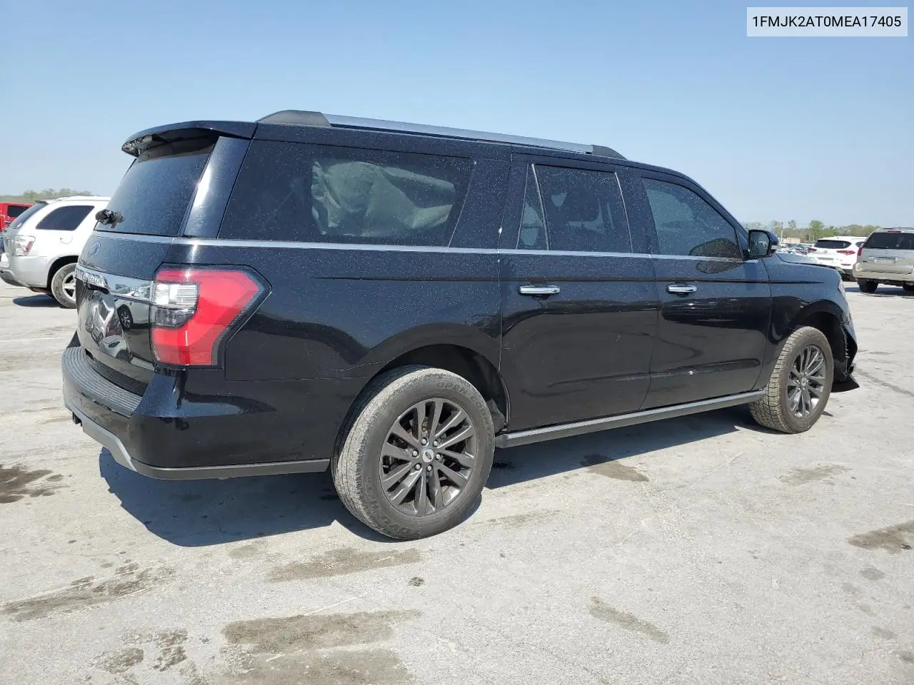 2021 Ford Expedition Max Limited VIN: 1FMJK2AT0MEA17405 Lot: 52409695