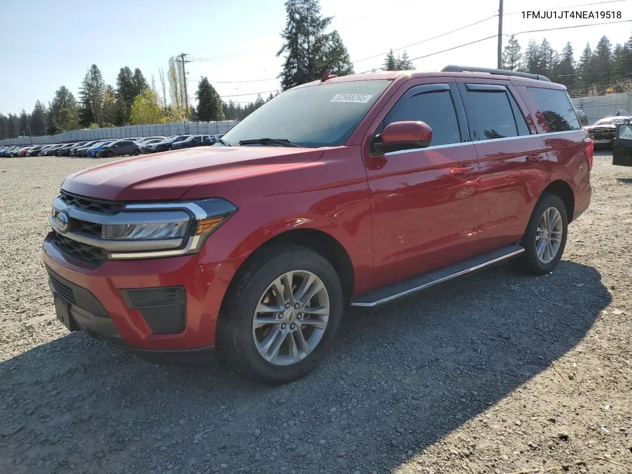 2022 Ford Expedition Xlt VIN: 1FMJU1JT4NEA19518 Lot: 52988265