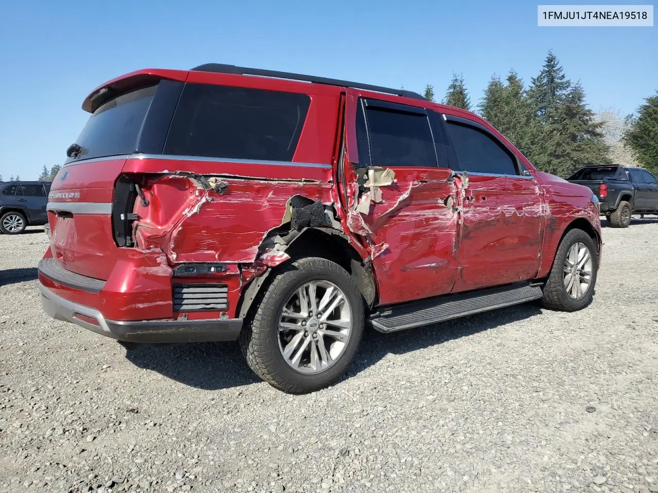 2022 Ford Expedition Xlt VIN: 1FMJU1JT4NEA19518 Lot: 52988265