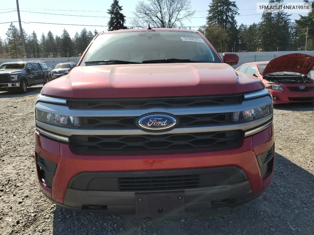 2022 Ford Expedition Xlt VIN: 1FMJU1JT4NEA19518 Lot: 52988265