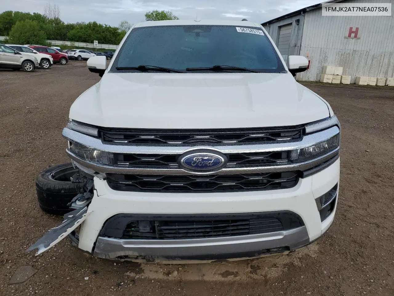 2022 Ford Expedition Max Limited VIN: 1FMJK2AT7NEA07536 Lot: 56758515