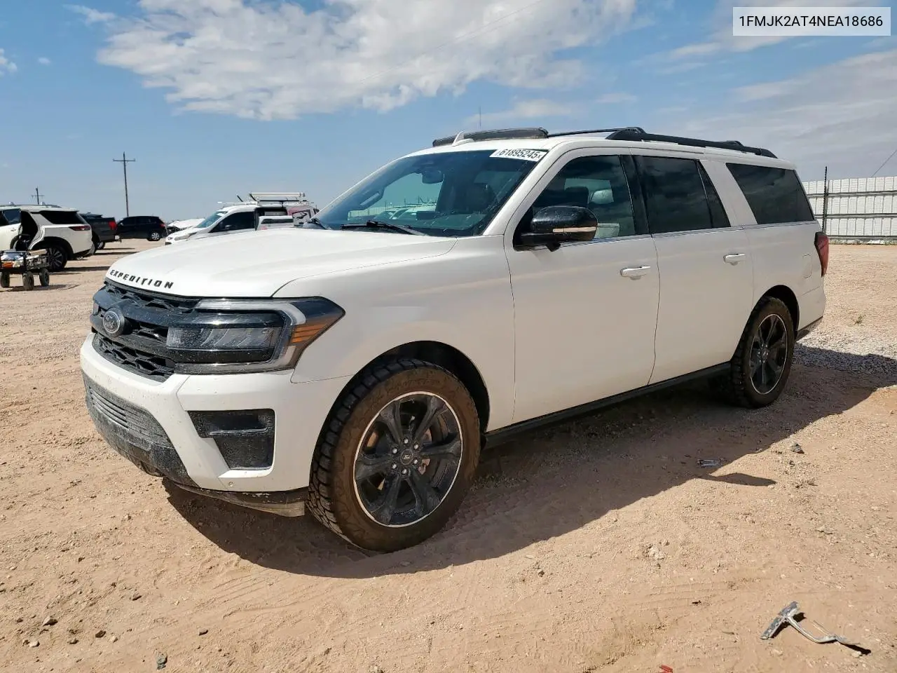 2022 Ford Expedition Max Limited VIN: 1FMJK2AT4NEA18686 Lot: 61895245