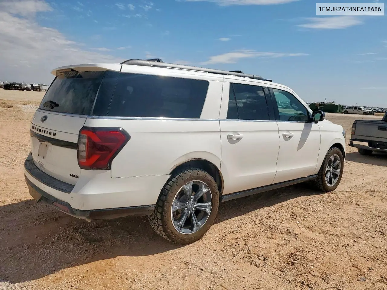 2022 Ford Expedition Max Limited VIN: 1FMJK2AT4NEA18686 Lot: 61895245