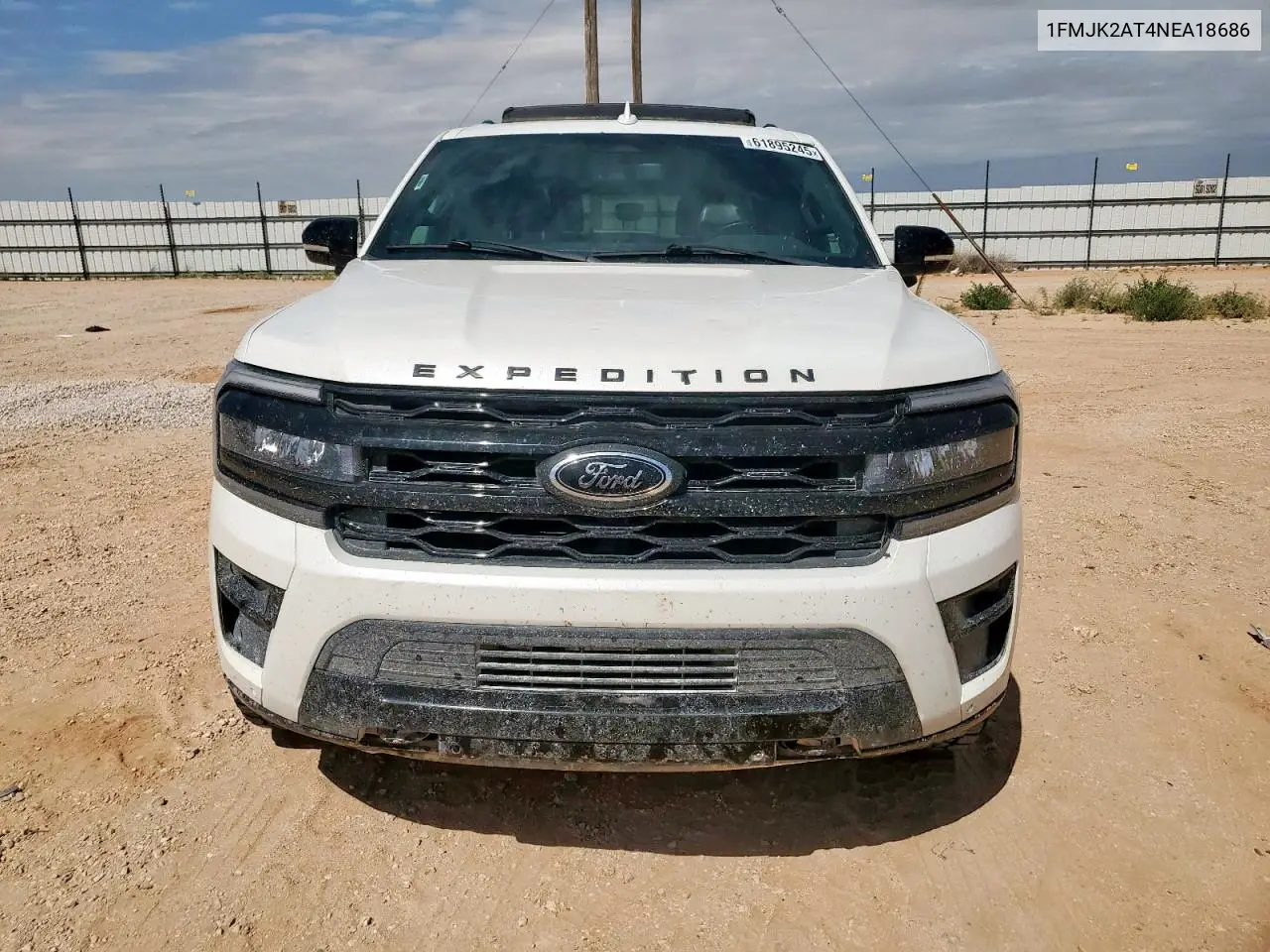 2022 Ford Expedition Max Limited VIN: 1FMJK2AT4NEA18686 Lot: 61895245