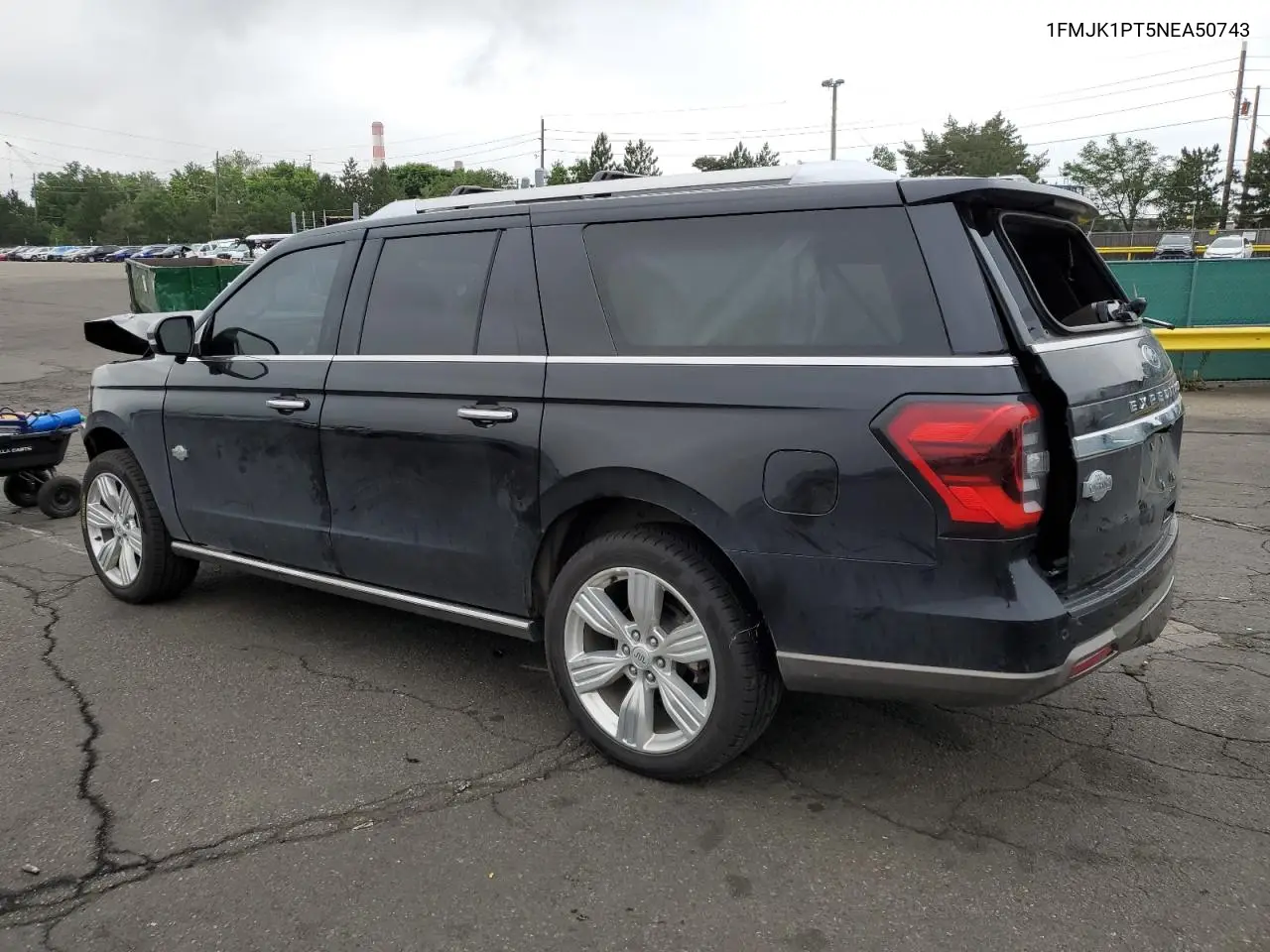 2022 Ford Expedition Max King Ranch VIN: 1FMJK1PT5NEA50743 Lot: 62401205
