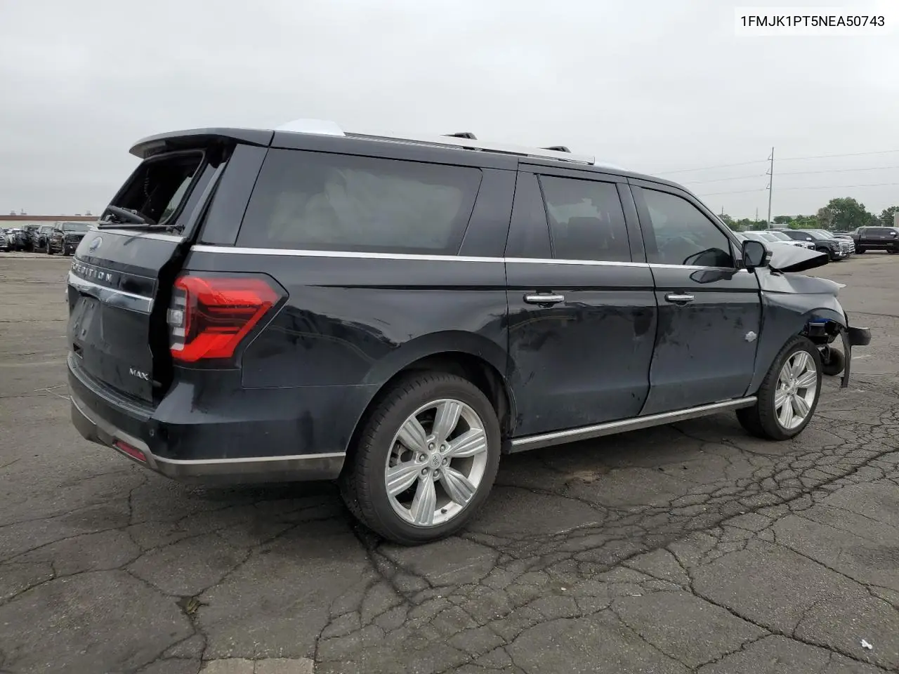 2022 Ford Expedition Max King Ranch VIN: 1FMJK1PT5NEA50743 Lot: 62401205