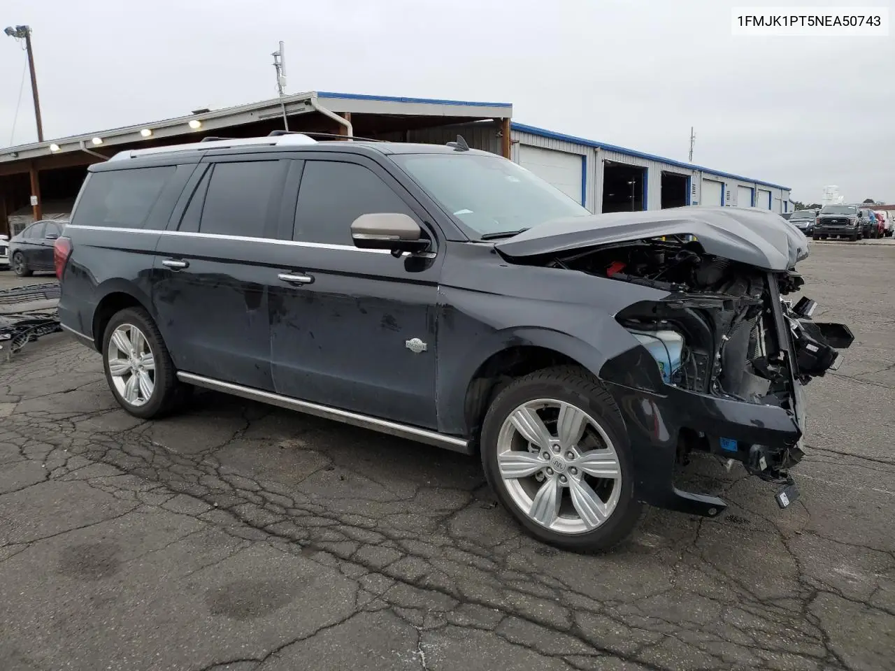 2022 Ford Expedition Max King Ranch VIN: 1FMJK1PT5NEA50743 Lot: 62401205