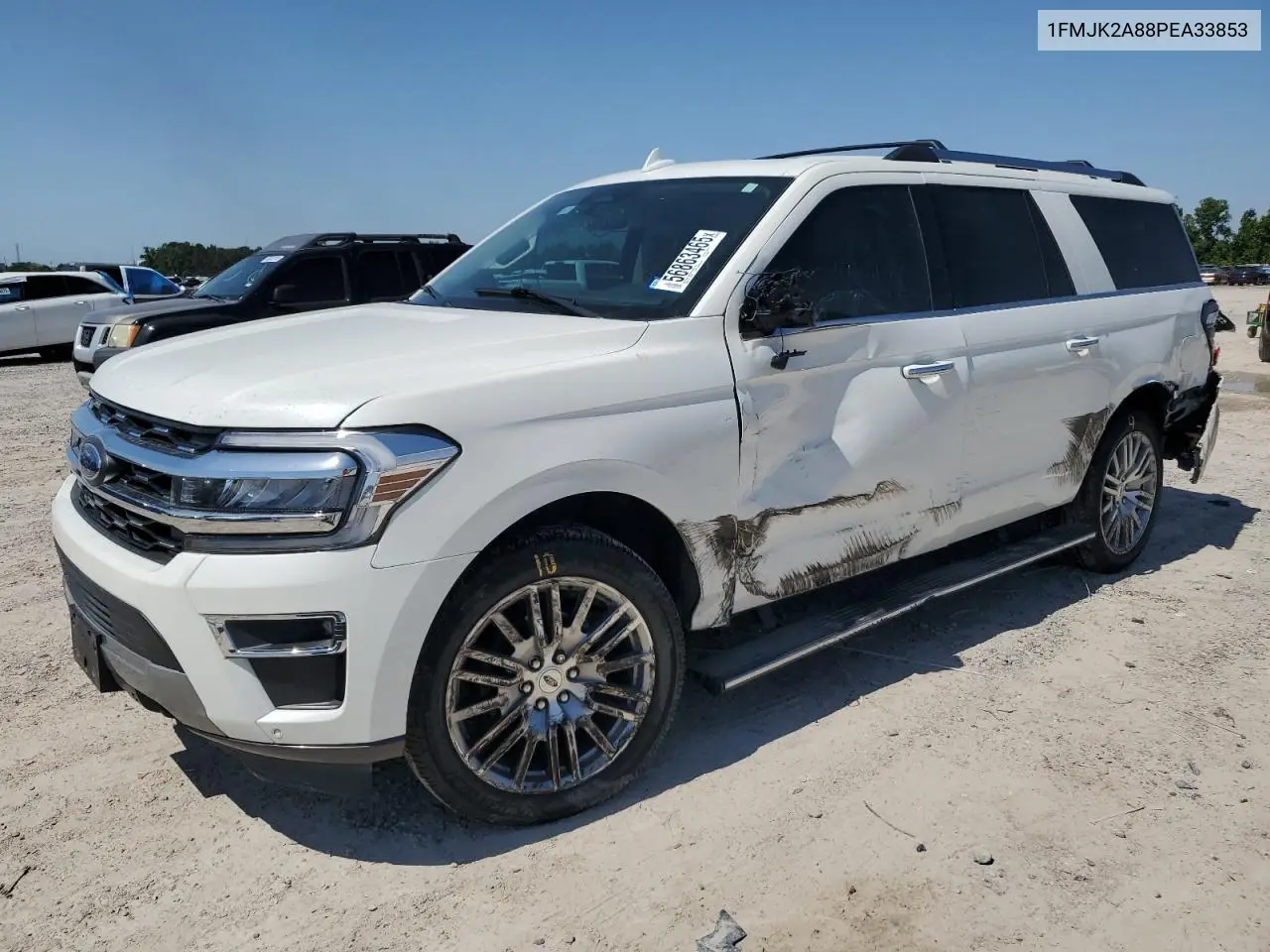 2023 Ford Expedition Max Limited VIN: 1FMJK2A88PEA33853 Lot: 56863465