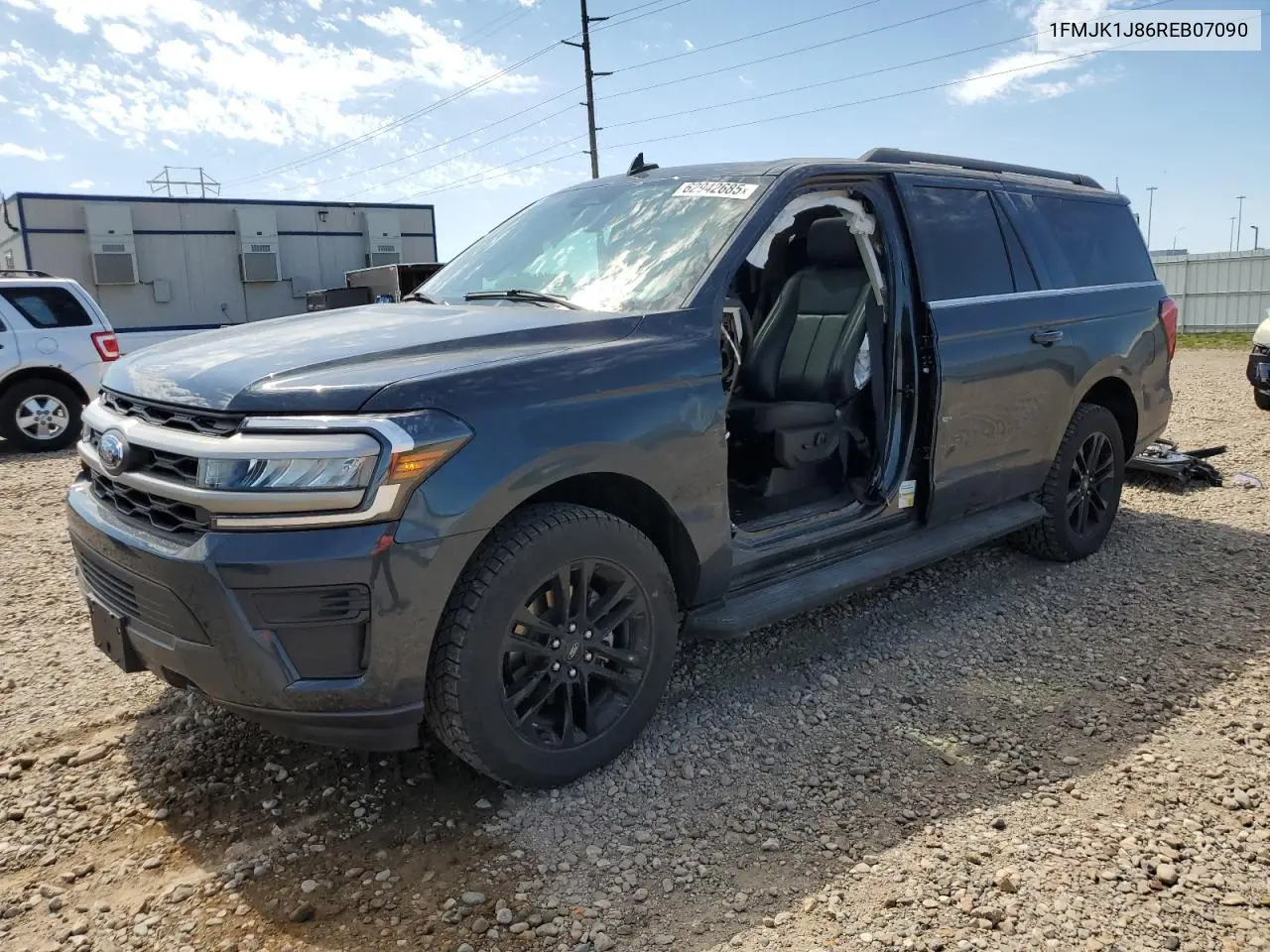 2024 Ford Expedition Max Xlt VIN: 1FMJK1J86REB07090 Lot: 62942685