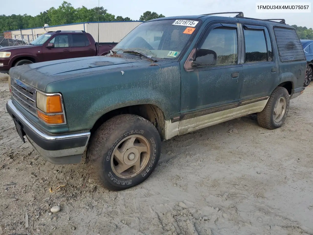 1991 Ford Explorer VIN: 1FMDU34X4MUD75057 Lot: 62219715