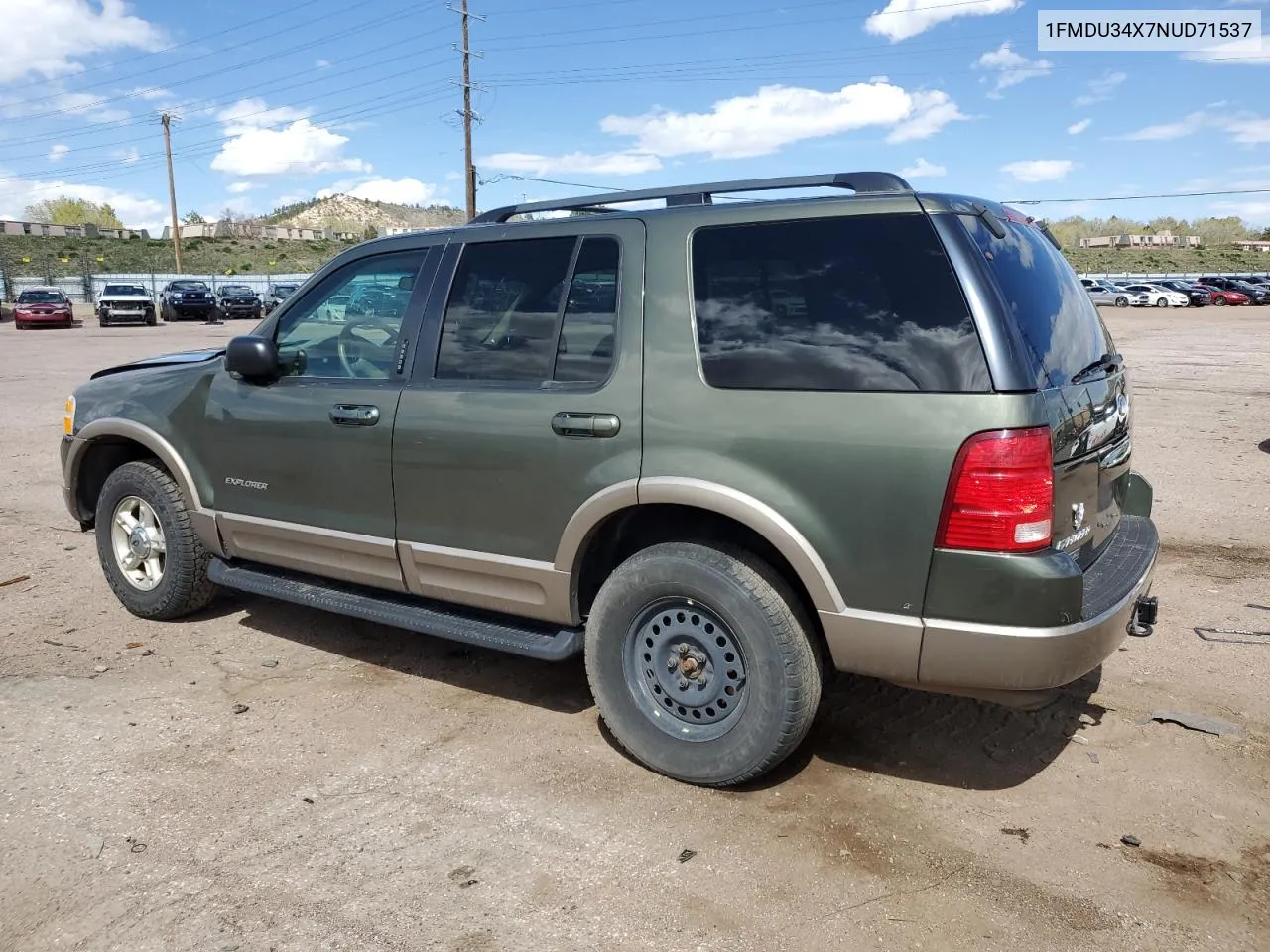 1992 Ford Explorer VIN: 1FMDU34X7NUD71537 Lot: 50667424
