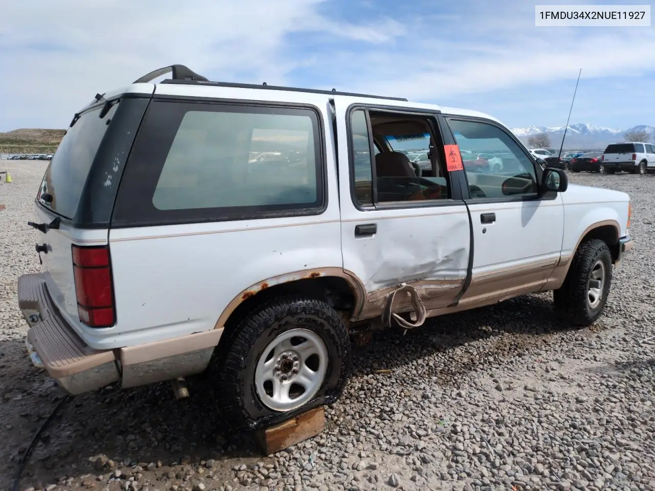 1992 Ford Explorer VIN: 1FMDU34X2NUE11927 Lot: 52094875