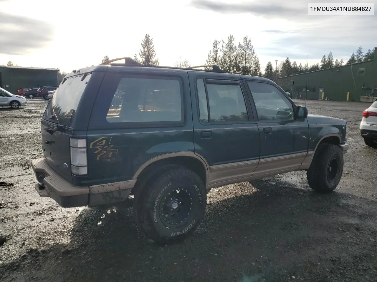 1992 Ford Explorer VIN: 1FMDU34X1NUB84827 Lot: 86973574