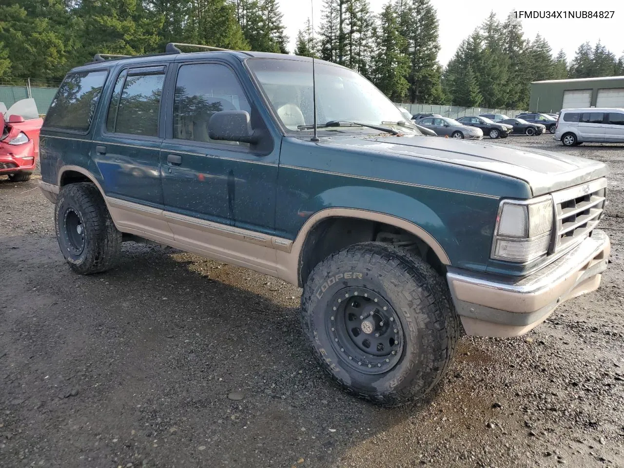 1992 Ford Explorer VIN: 1FMDU34X1NUB84827 Lot: 86973574