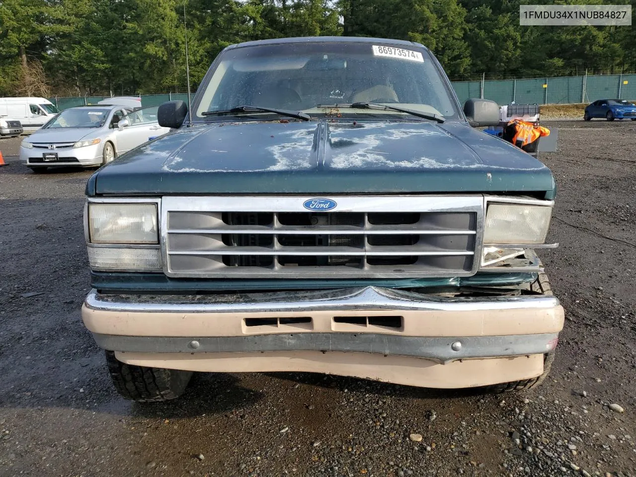 1992 Ford Explorer VIN: 1FMDU34X1NUB84827 Lot: 86973574