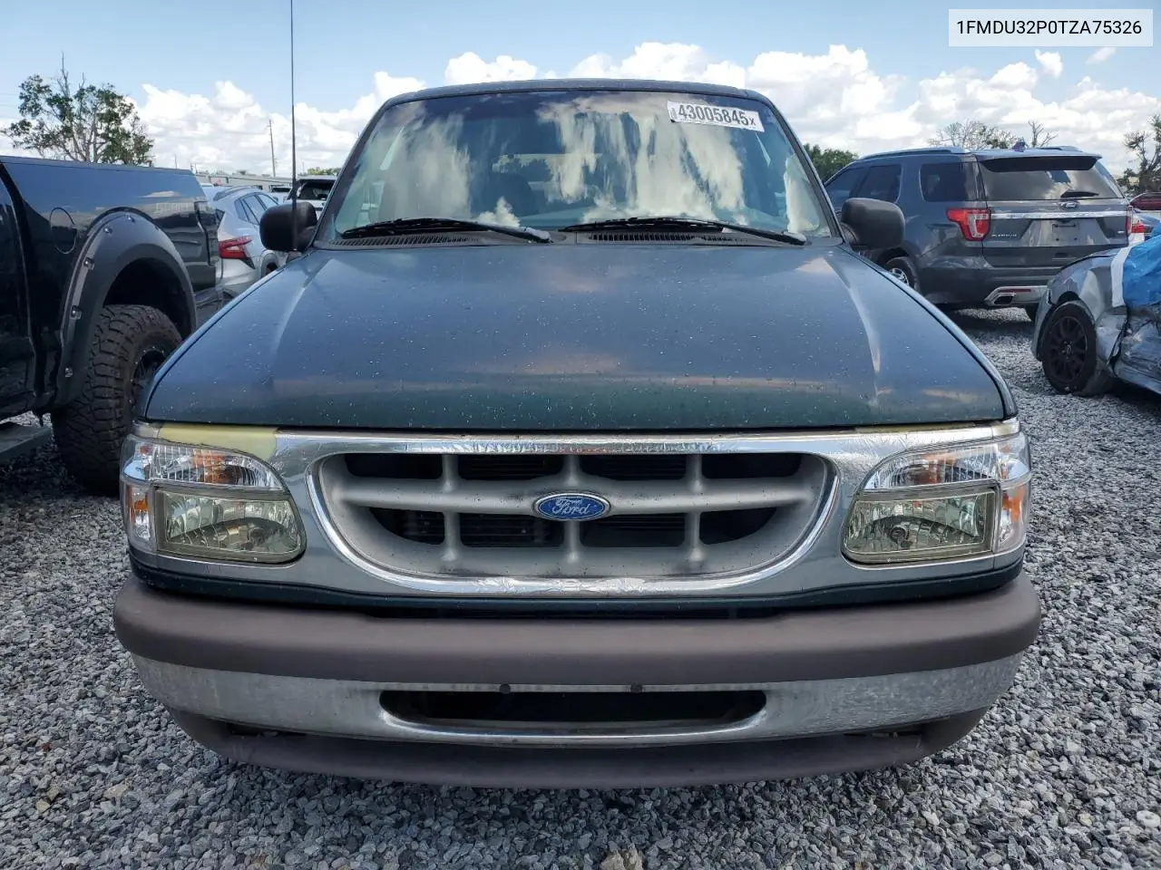 1996 Ford Explorer VIN: 1FMDU32P0TZA75326 Lot: 43005845