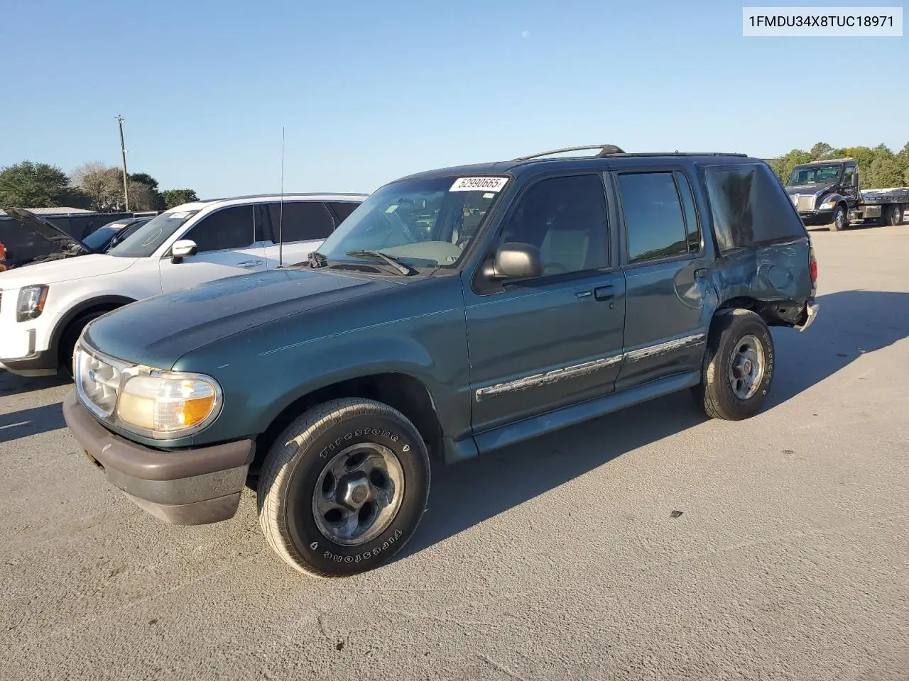 1996 Ford Explorer VIN: 1FMDU34X8TUC18971 Lot: 52990665
