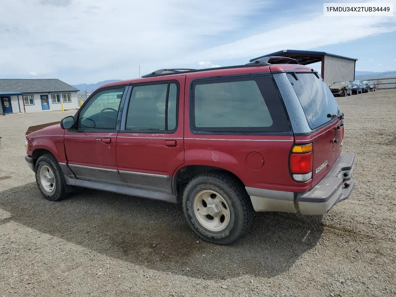 1996 Ford Explorer VIN: 1FMDU34X2TUB34449 Lot: 56263505